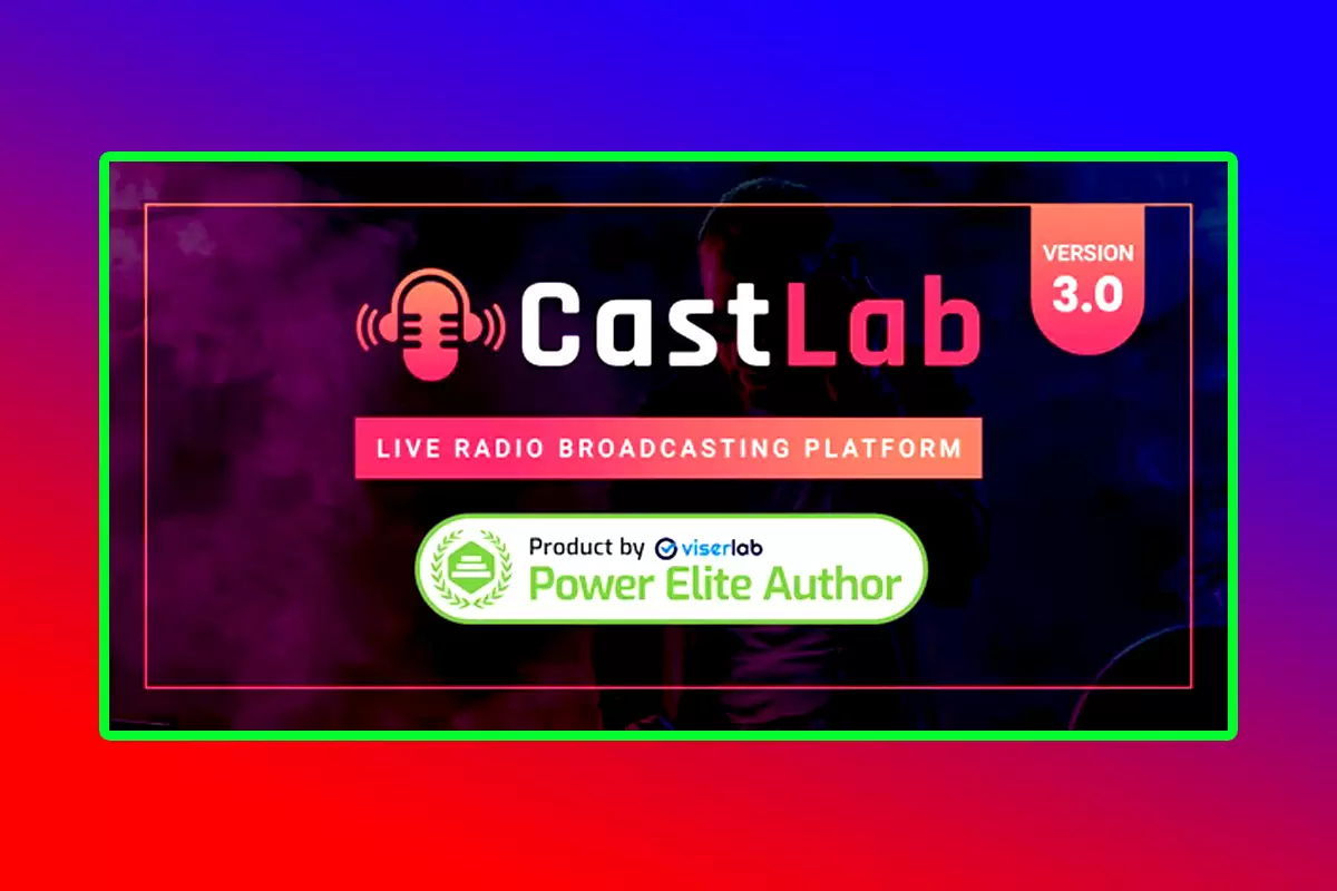 CastLab PHP Script Version 3.0 Live Radio Broadcasting Platform