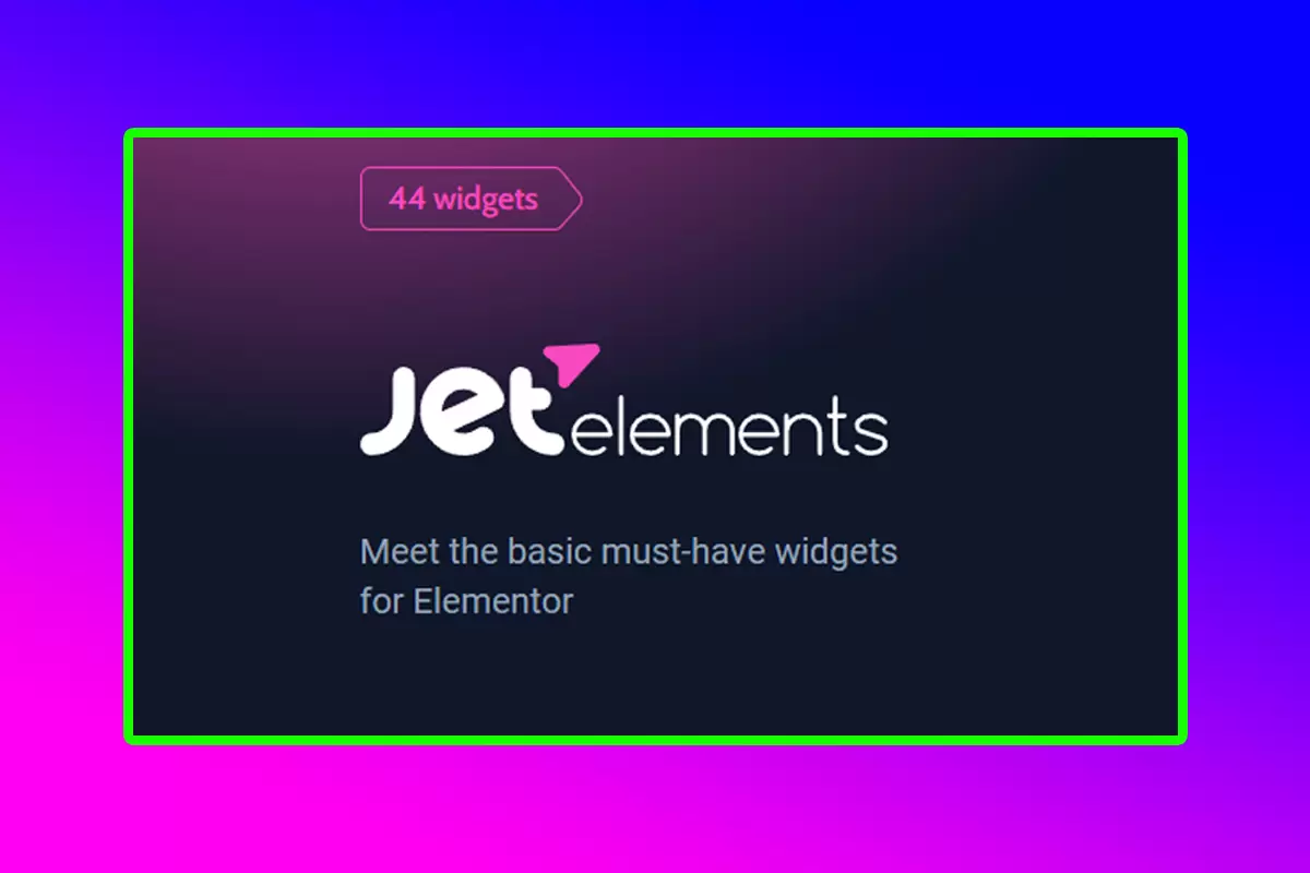 JetElements WordPress Plugin Version 2.6.20.1 Widgets Addon For Elementor Page Builder