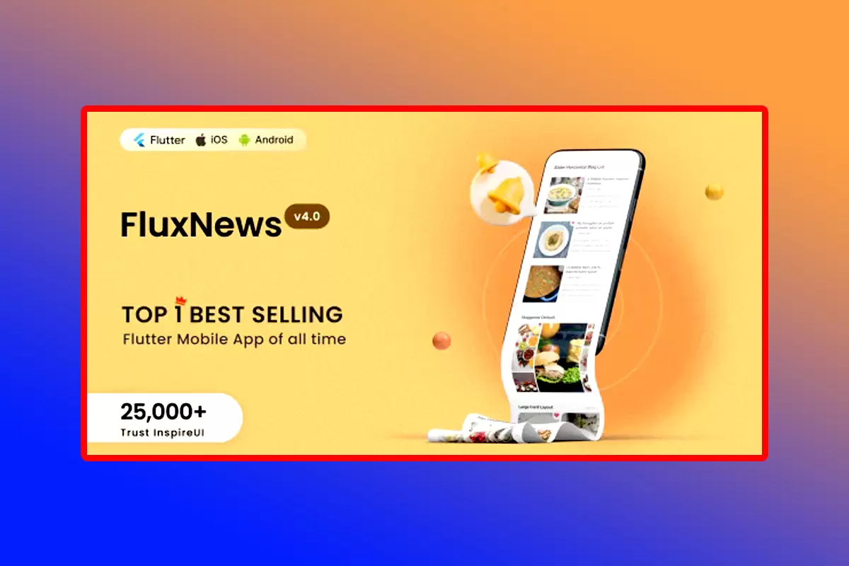 FluxNews Flutter Mobile App Version 4.1.1 For WordPress