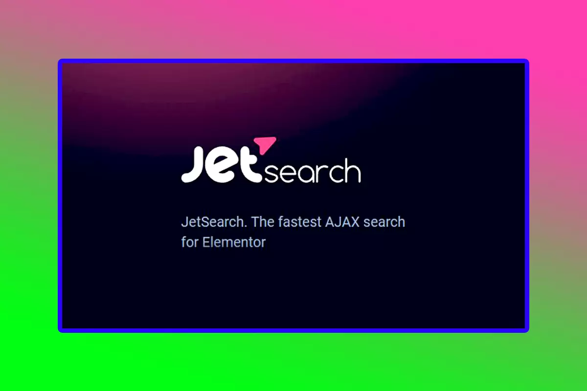 JetSearch WordPress Plugin Version 3.5.2.1 WordPress Search Plugin For Elementor