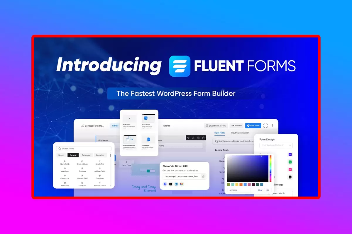 Fluent Forms Pro WordPress Plugin Version 5.2.3 With Addons The Fastest Form Plugin For WordPress