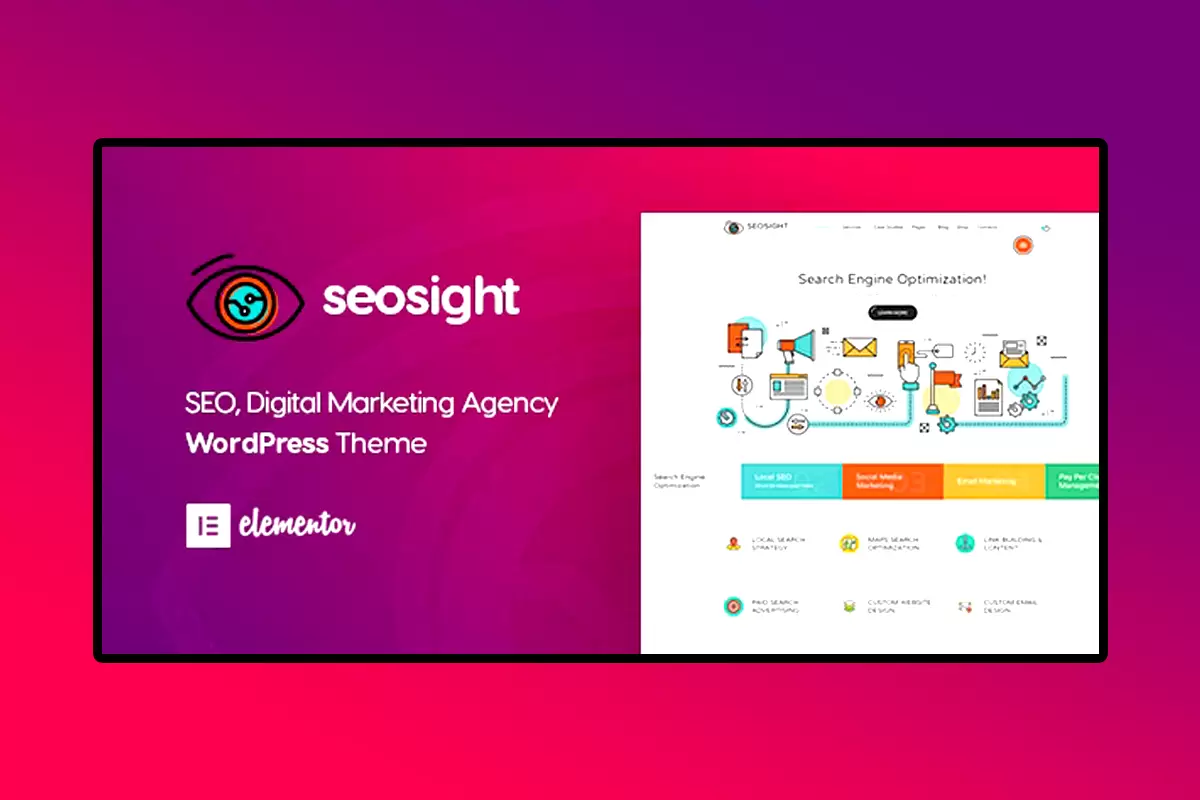 Seosight WordPress Theme Version 5.30.1 Digital Marketing Agency WordPress Theme