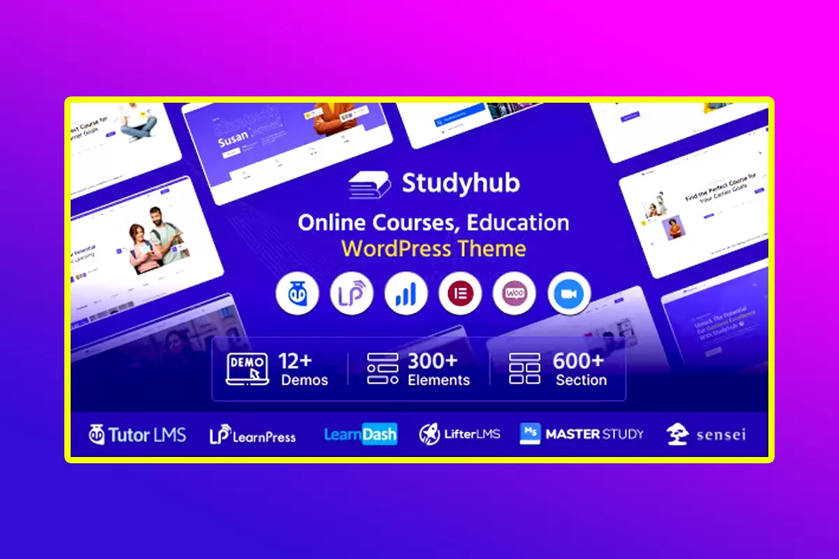 Studyhub WordPress Theme Version 1.0.5 Education WordPress Theme