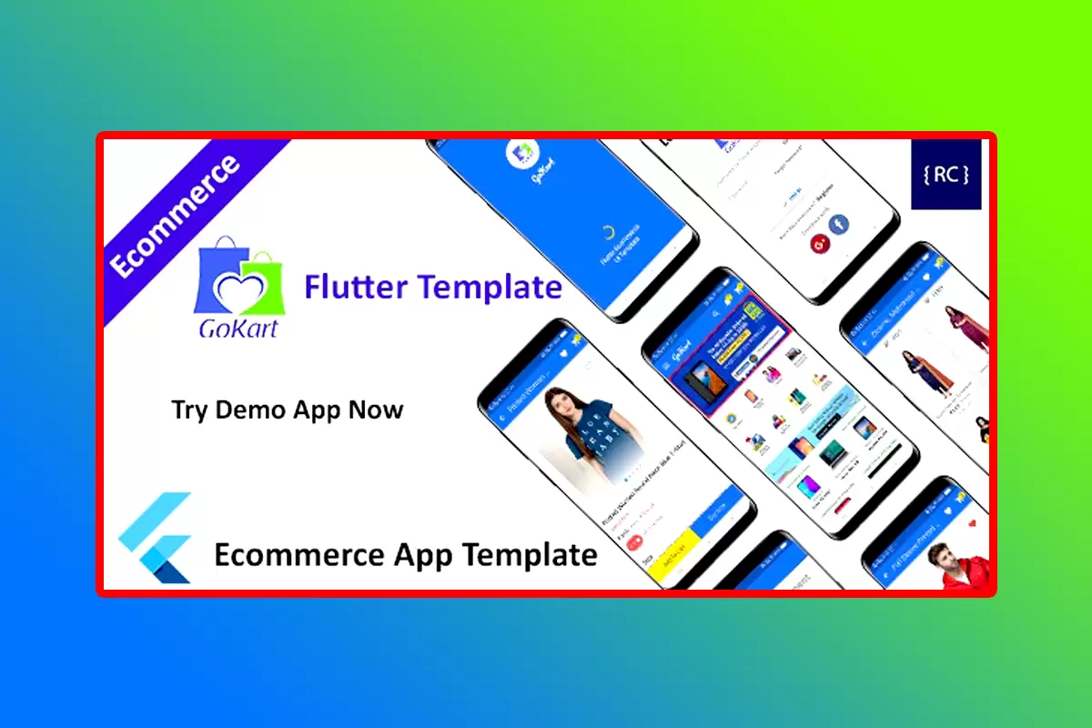 GoKart APP Source Code Version 3.1 Flutter E-commerce App Template