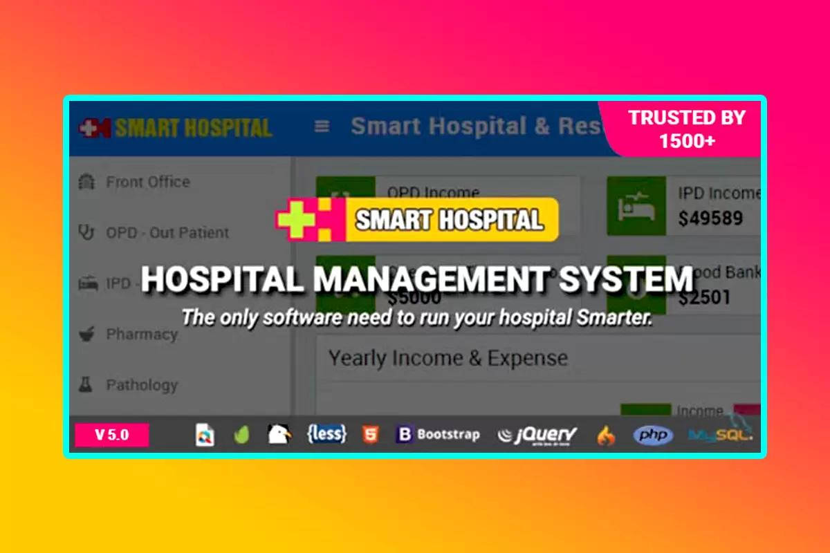 Smart Hospital PHP Script Version 5.0 Hospital Management System