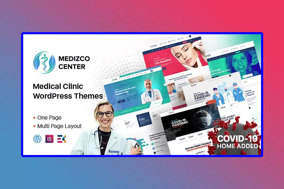 Medizco WordPress Theme Version 3.6.0 Medical Health & Dental Care Clinic Theme