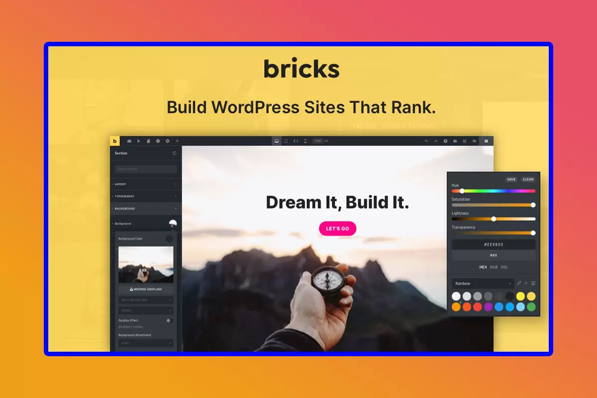 Bricks WordPress Theme Version 1.10.3 Visual Site Builder For WordPress