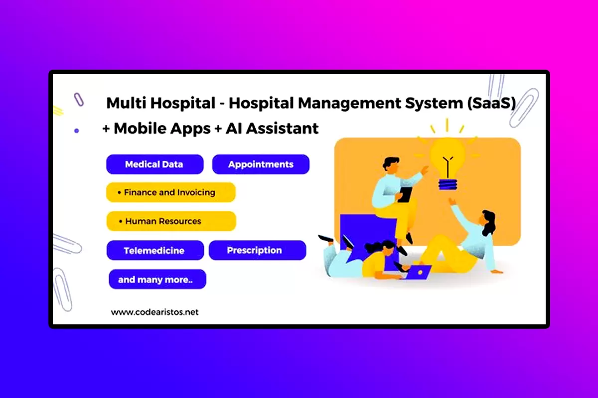 Multi Hospital PHP Script Version 5.6 Hospital Management System (SaaS) + Mobile Apps