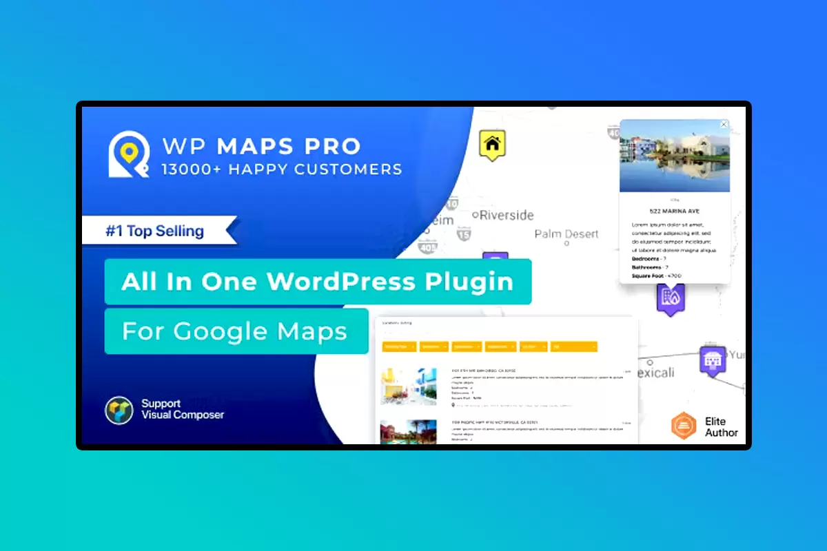 Advanced Google Maps WordPress Plugin Version 5.8.0