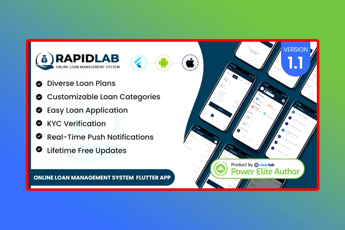 Cross Platform Mobile APP Source Code Version 1.1 For The RapidLab CMS