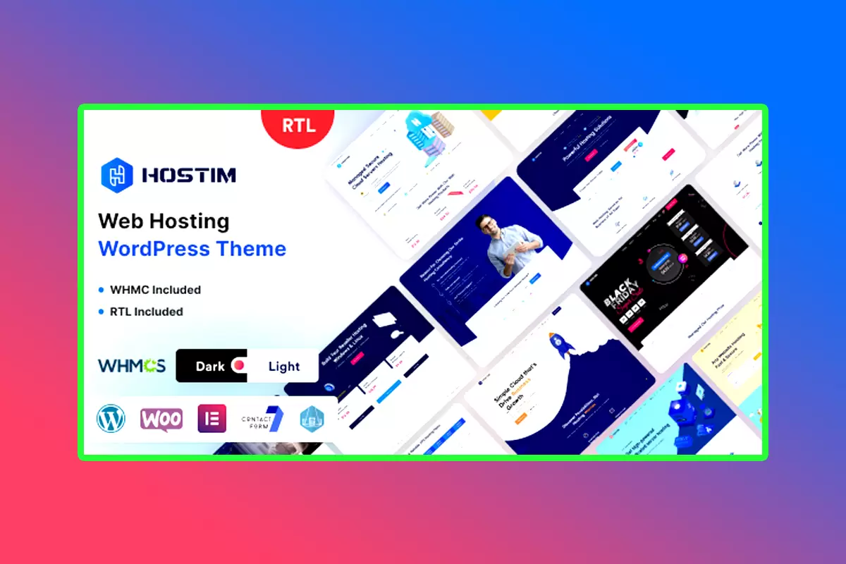 Hostim WordPress Theme Version 4.2.3 Web Hosting WordPress Theme With WHMCS