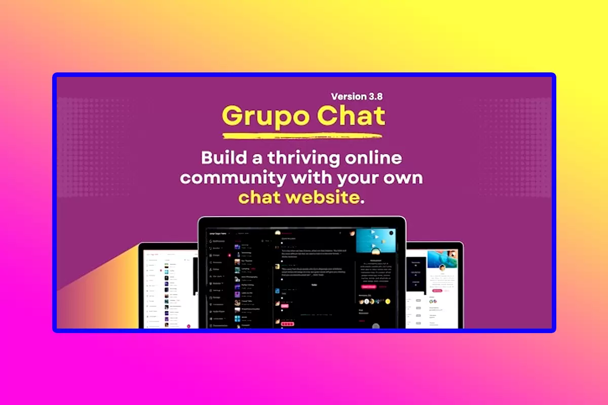 Grupo Chat PHP Script Version 3.8 Chat Room & Private Chat PHP Script